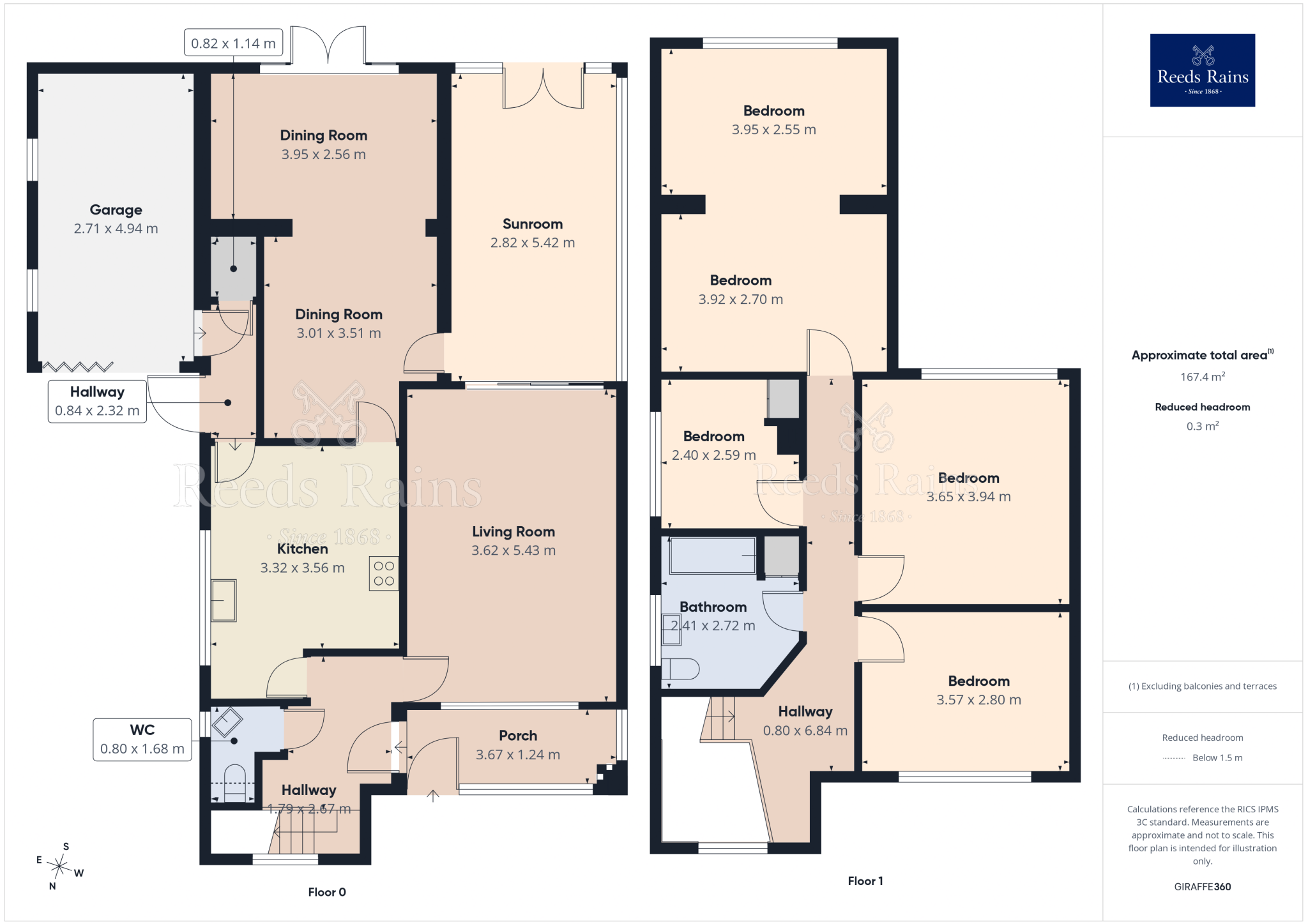Cheviot Road, Hazel Grove, Stockport, Cheshire, SK7 floorplan
