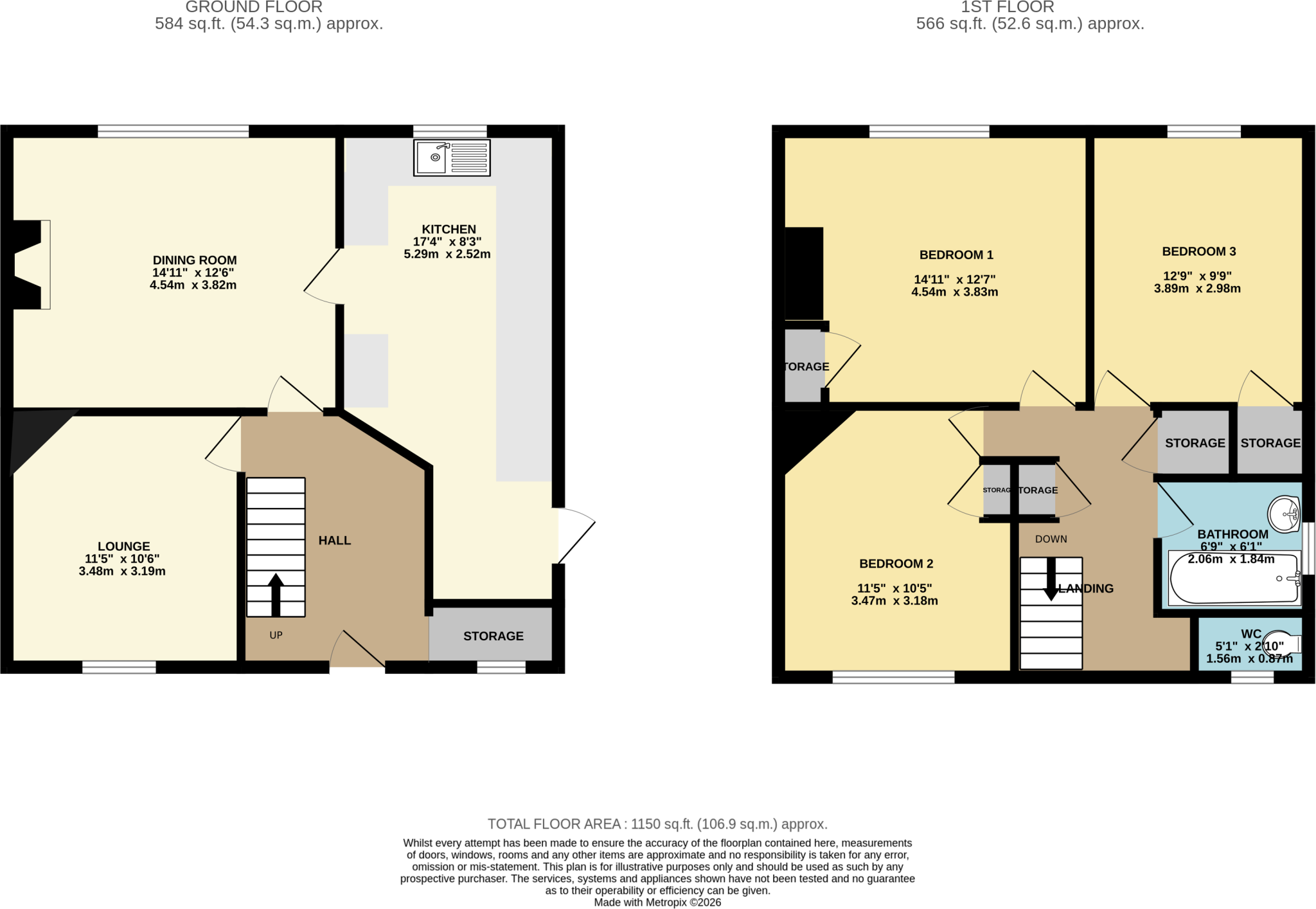 Raphael Avenue, Tilbury, RM18 floorplan