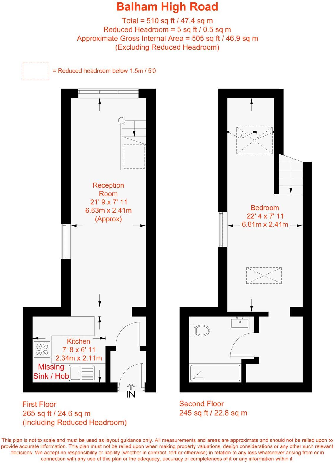 Balham High Road, Balham, London, SW12 floorplan