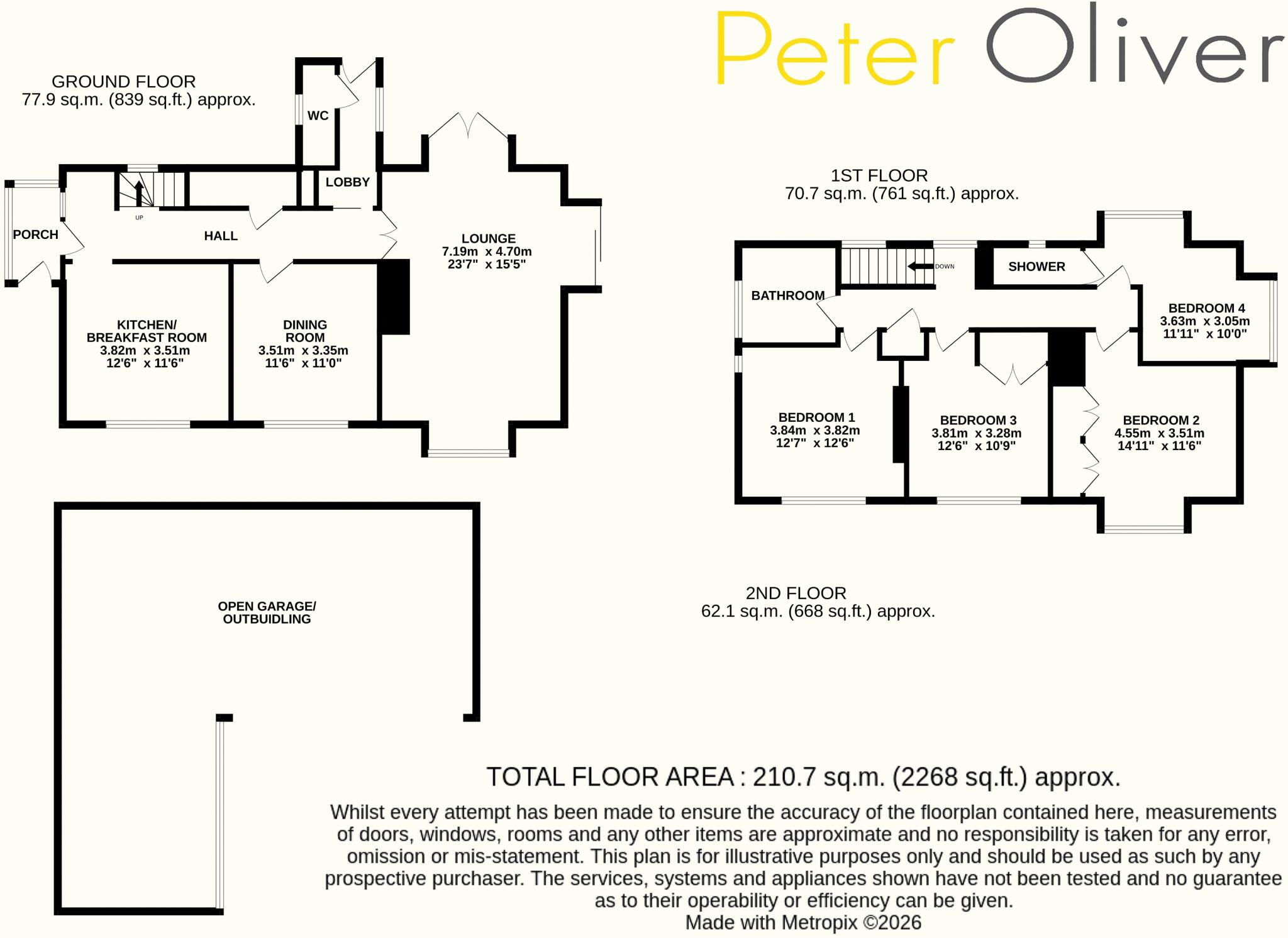 Grove Hill, Hellingly floorplan