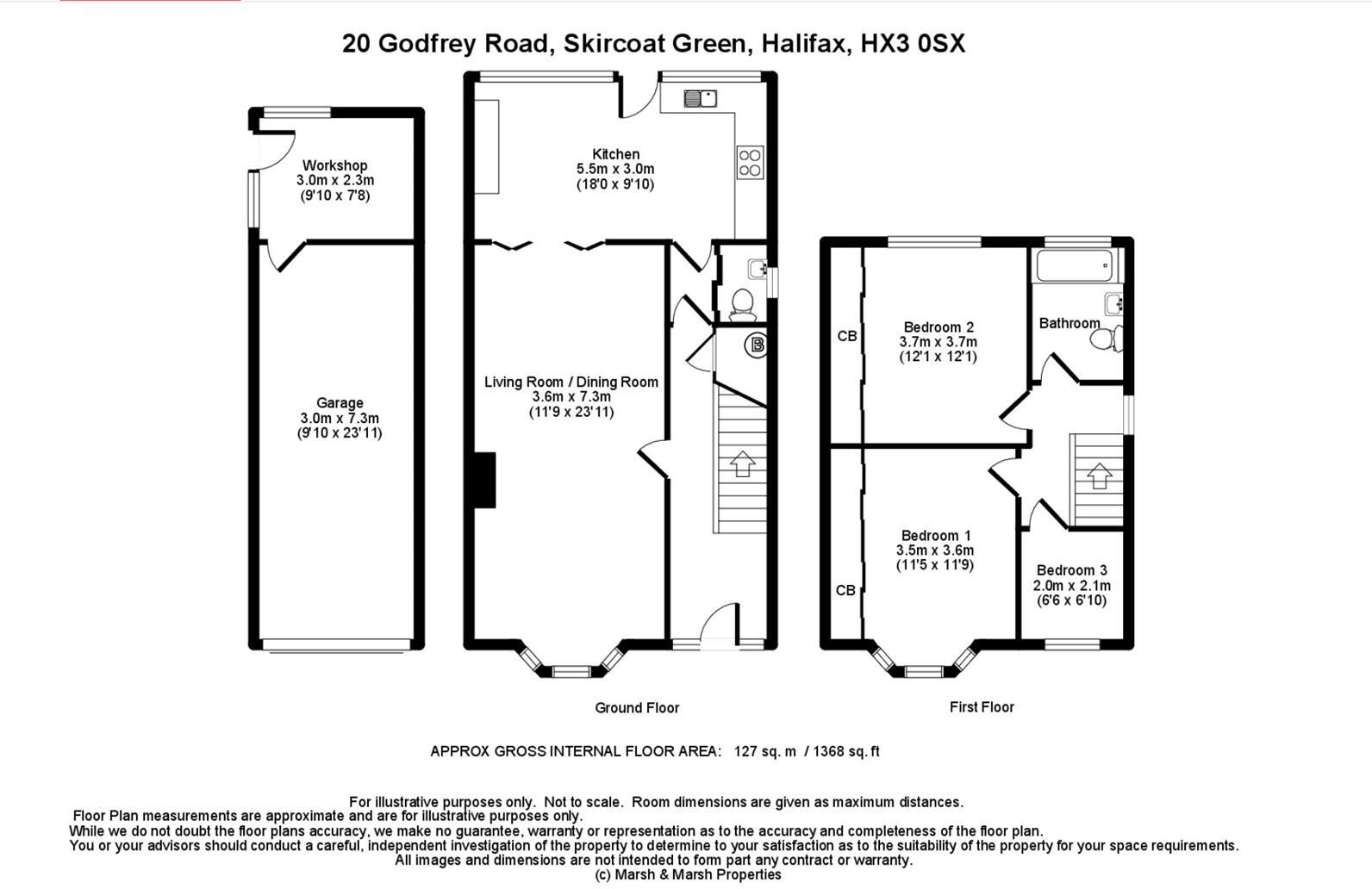 Godfrey Road, Skircoat Green, Halifax floorplan