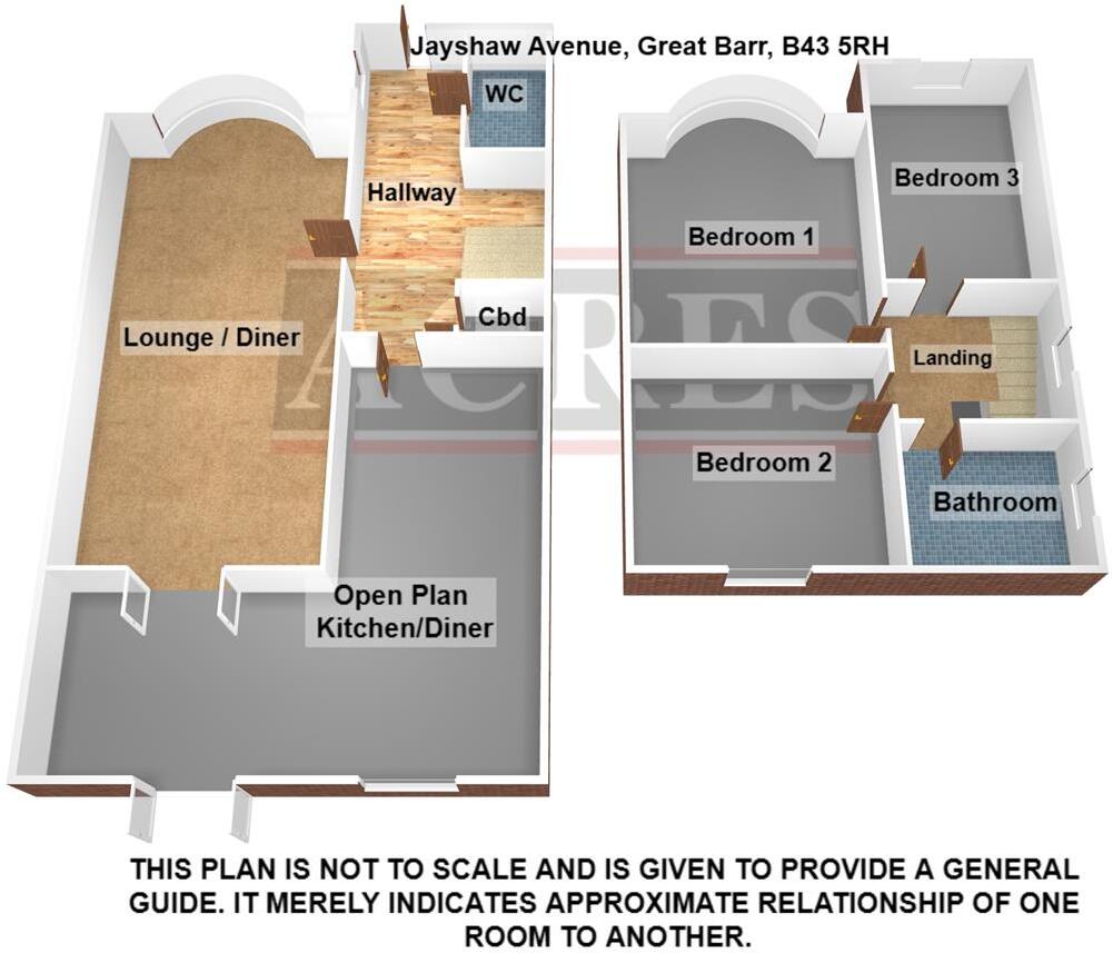 Jayshaw Avenue, Great Barr, Birmingham floorplan