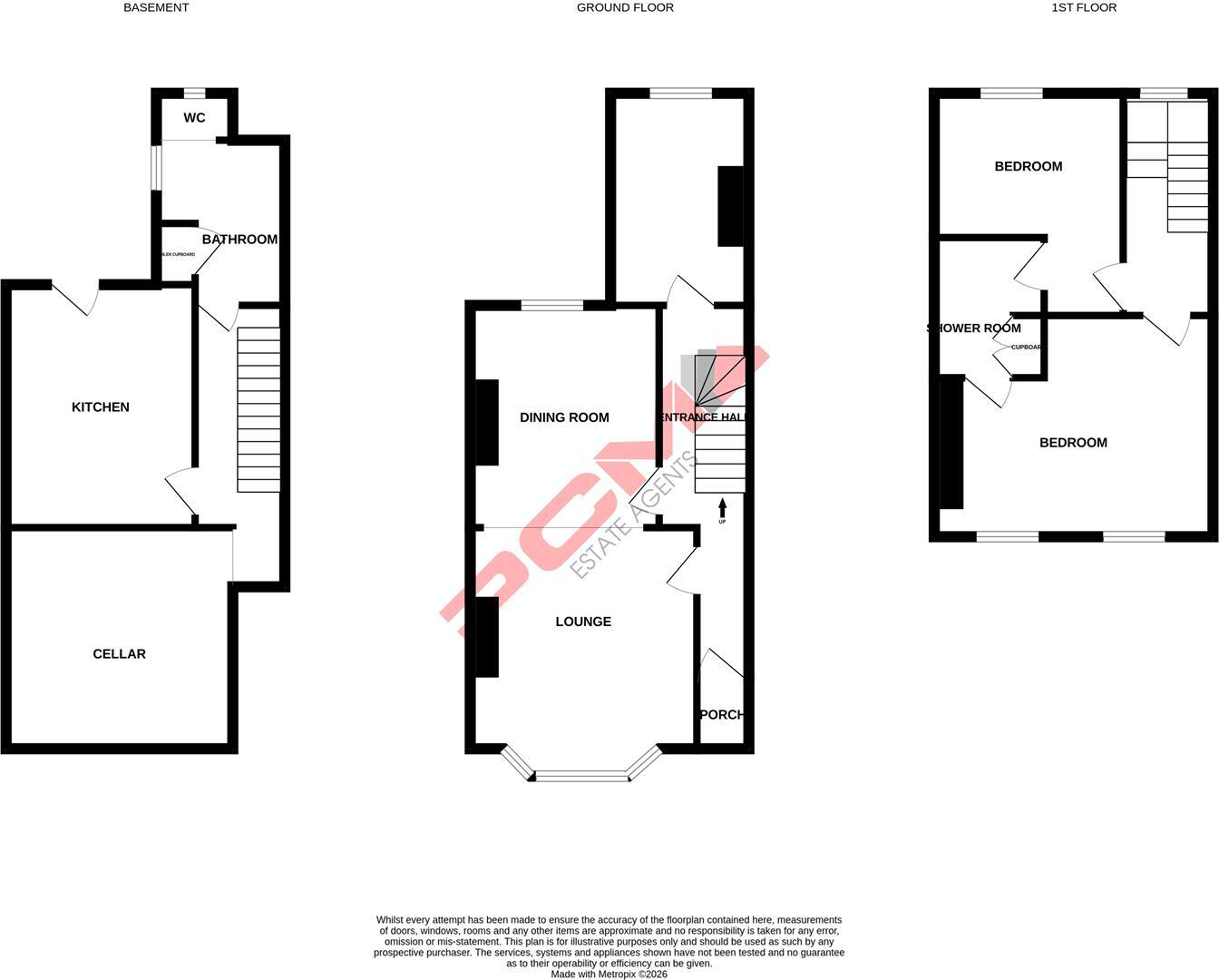 Beaconsfield Road, Hastings floorplan