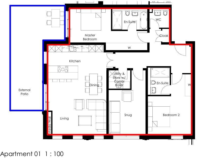 Residence 1, Val D'or, LS17 floorplan