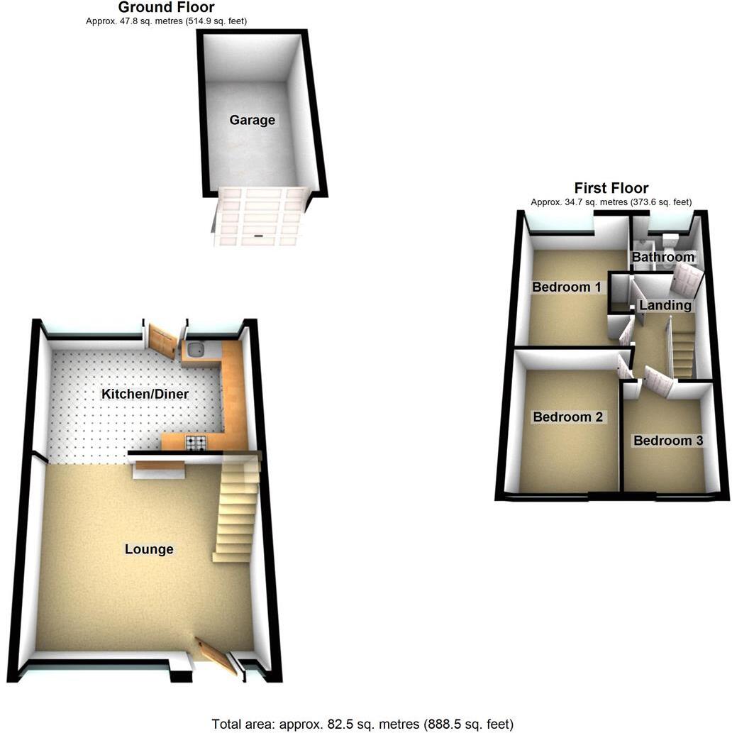 Langdale, Desborough, Kettering floorplan