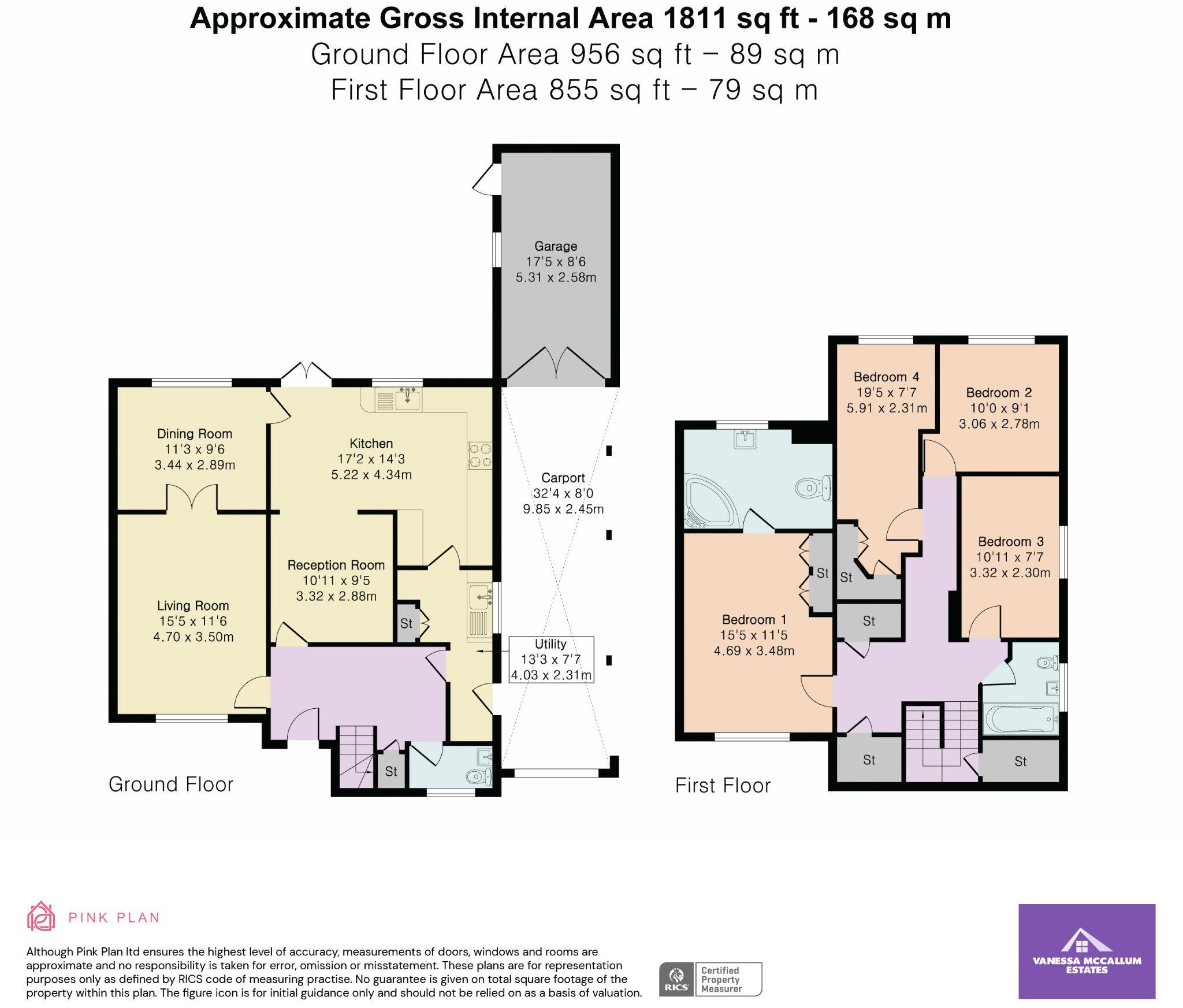 Pine Grove, Brookmans Park, AL9 floorplan