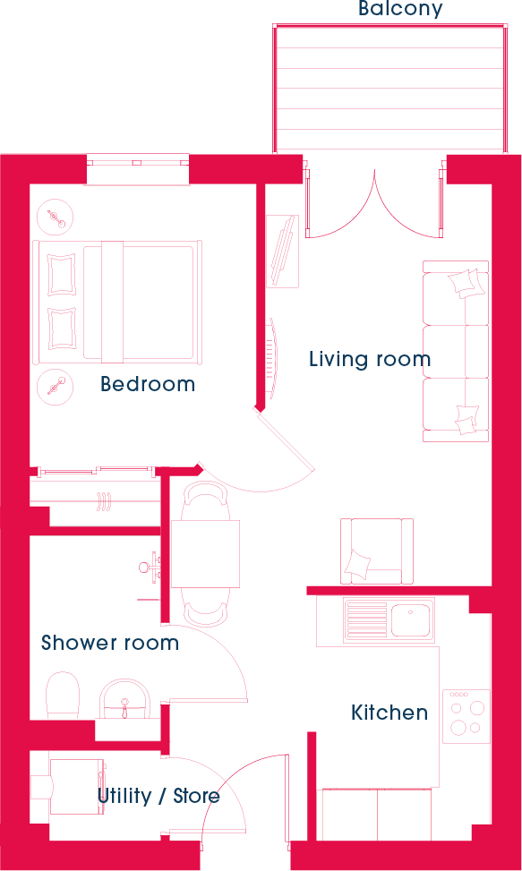 Jacobs Gate, Troutbeck Road, Sheffield, S7 floorplan