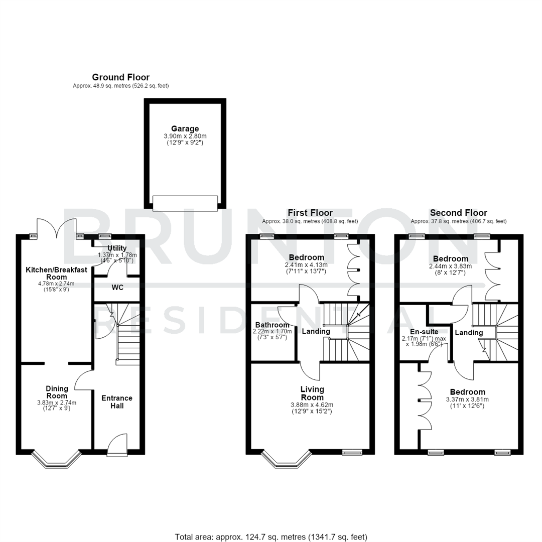 Broadway West, Gosforth, NE3 floorplan