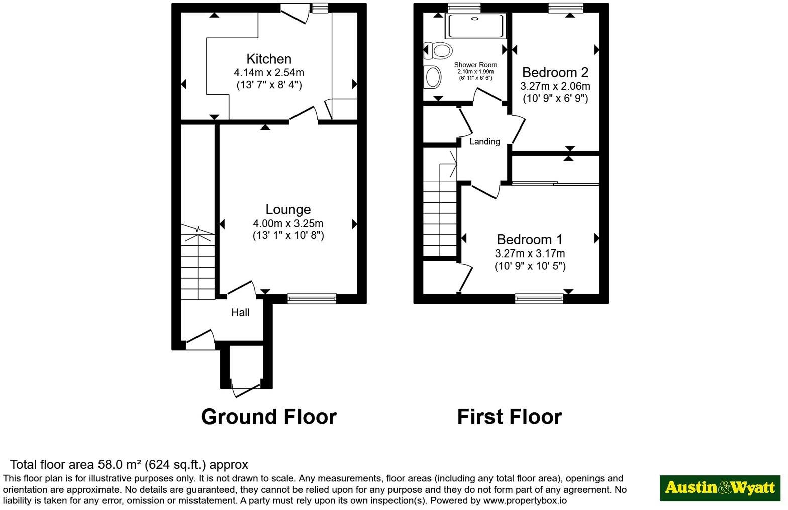 Viscount Walk, Bournemouth, Dorset, BH11 floorplan