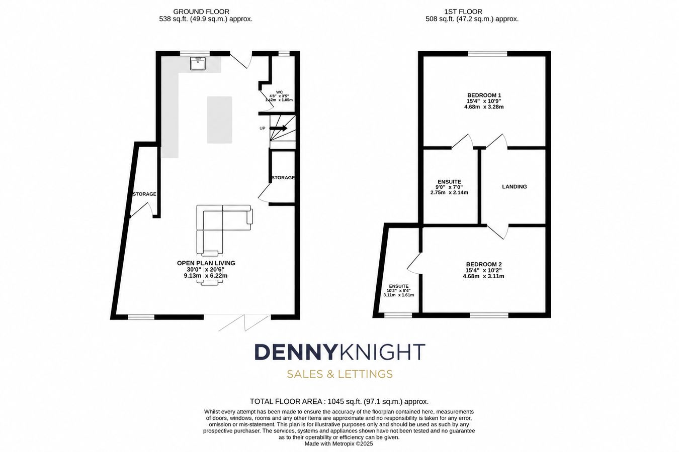 Crescent Lodge, Overstone, Northampton, NN6 floorplan