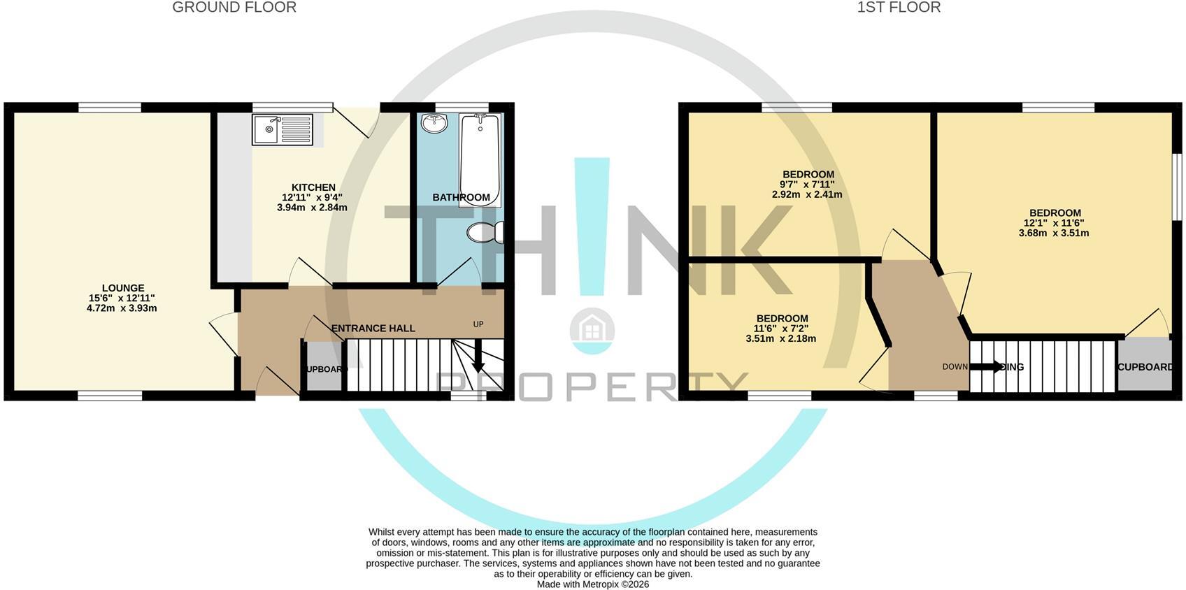 Bacton Road, Norwich floorplan
