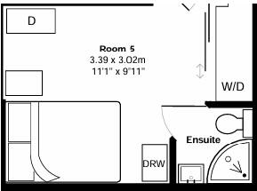Room 5, 6 Belgrave Street, Swindon, Wiltshire, SN1 floorplan