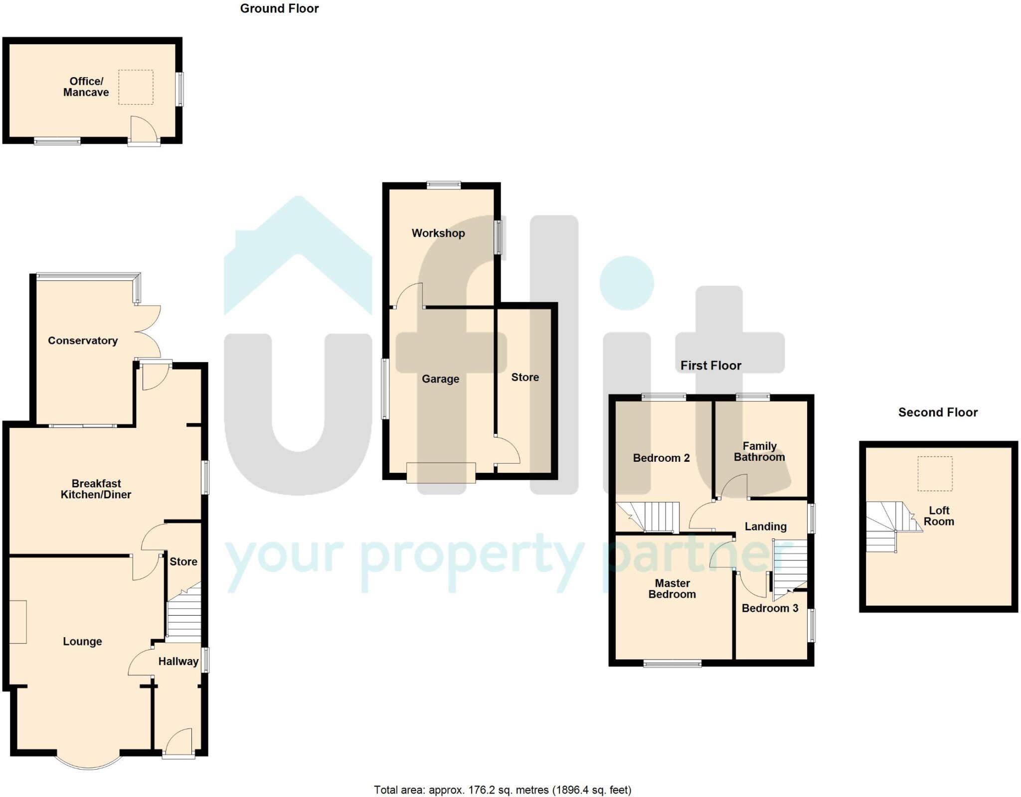 Bonet Lane, Brinsworth, Rotherham floorplan