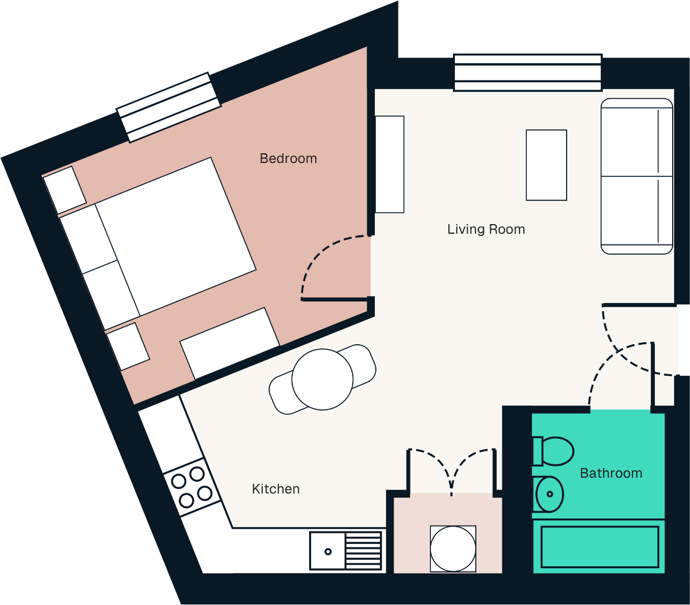 Angorfa (A05), Guildford Crescent, Cardiff floorplan