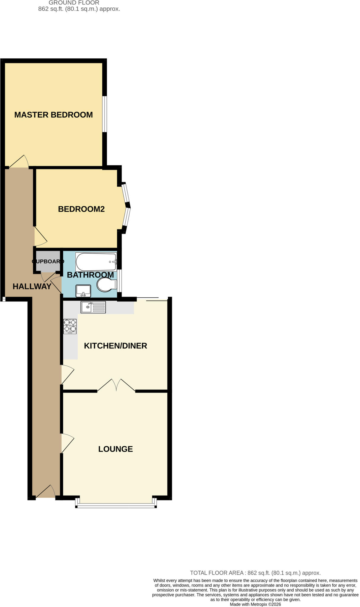 Westcliff-on-Sea  floorplan