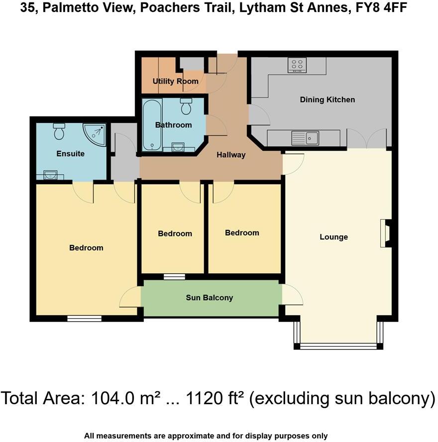 Palmetto View, Poachers Trail, Lytham St Annes floorplan