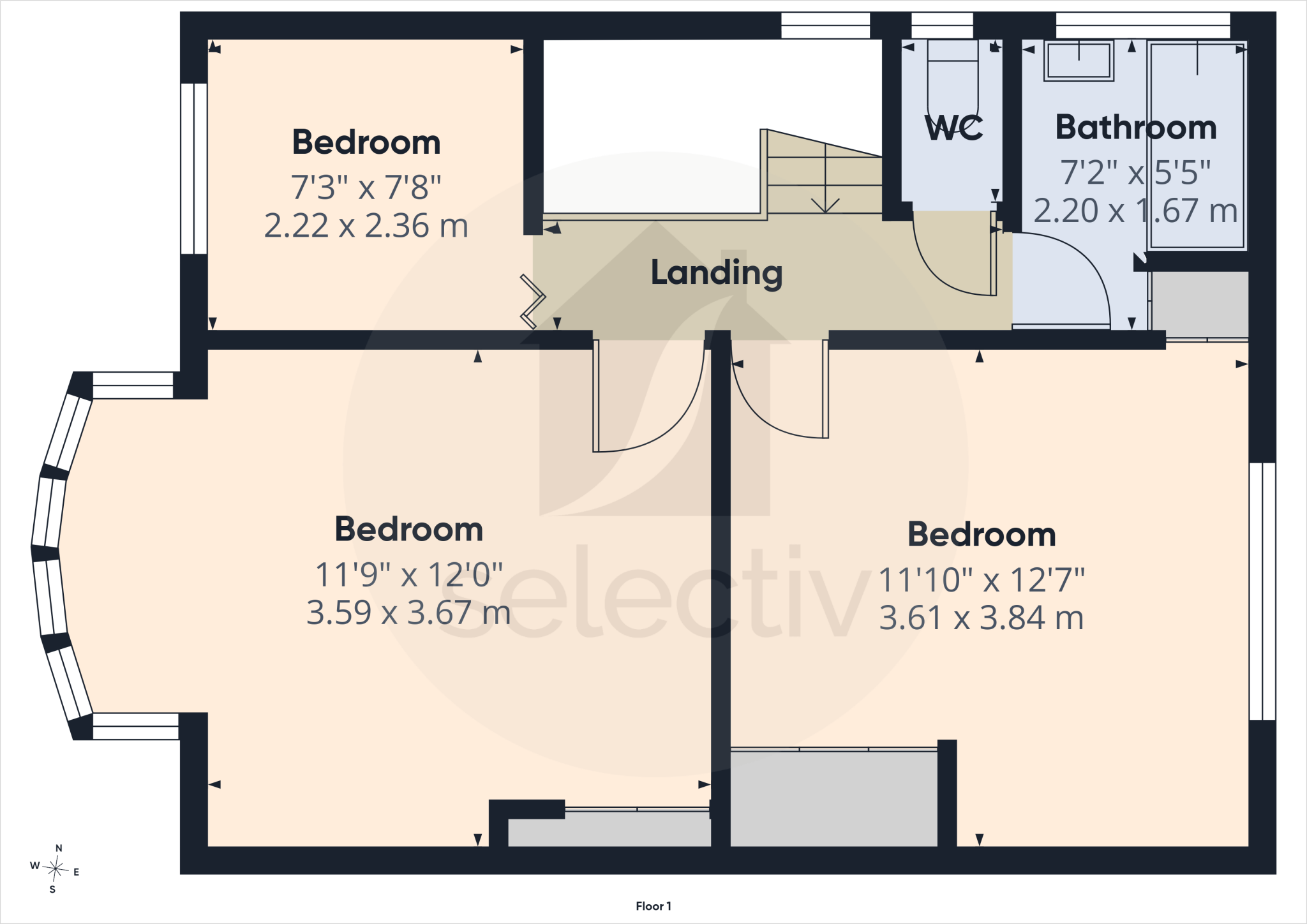 Hornsea Grove, Redcar, TS10 floorplan