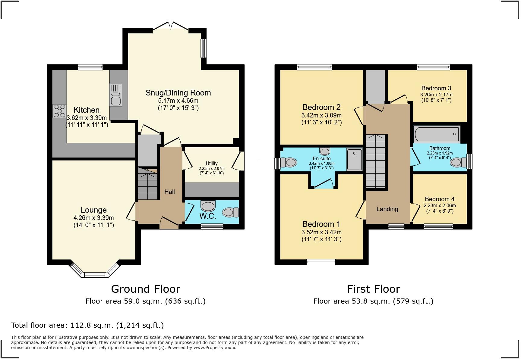 Old Mill Road, Waddington, Lincoln, Lincolnshire, LN5 floorplan