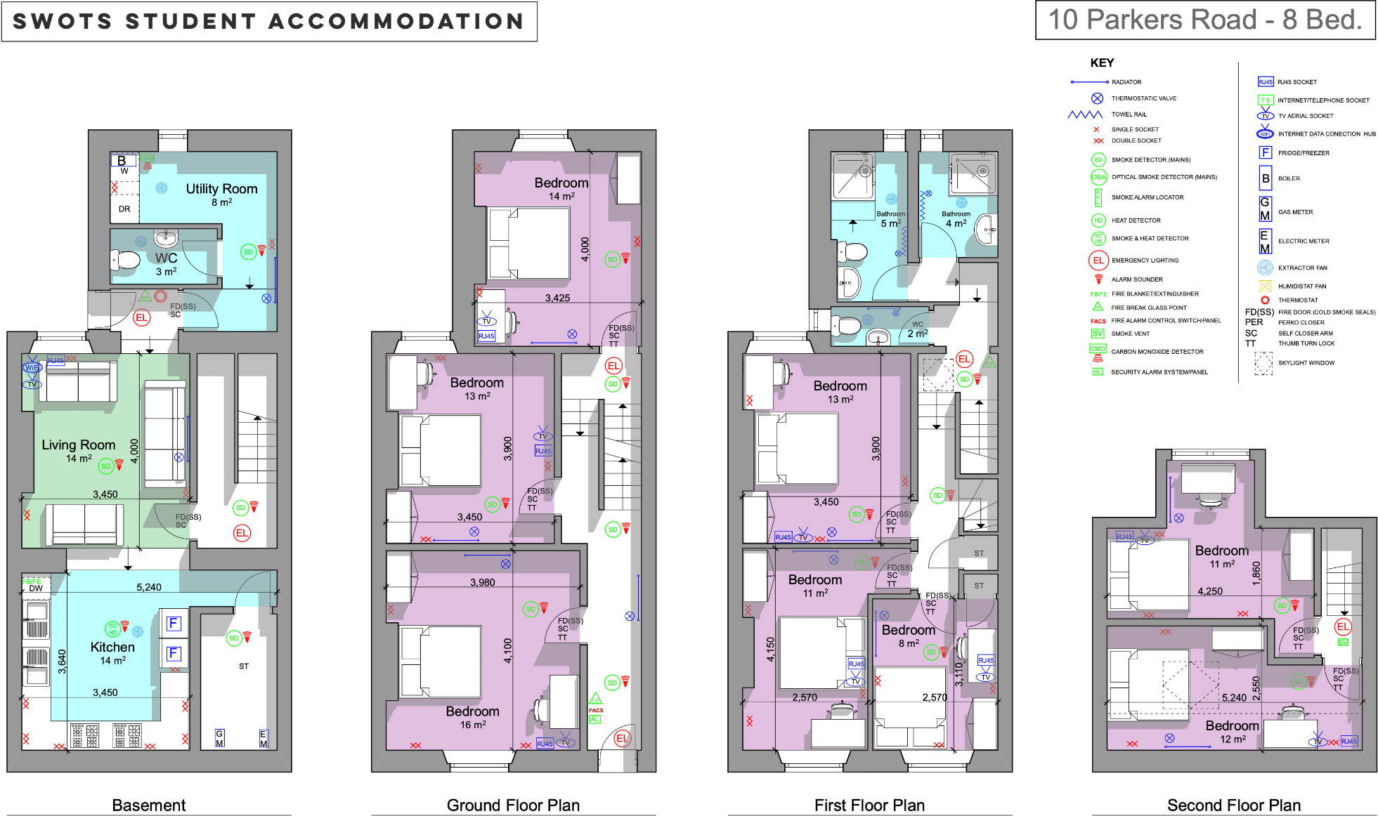 Parkers Road, Sheffield, S10 floorplan