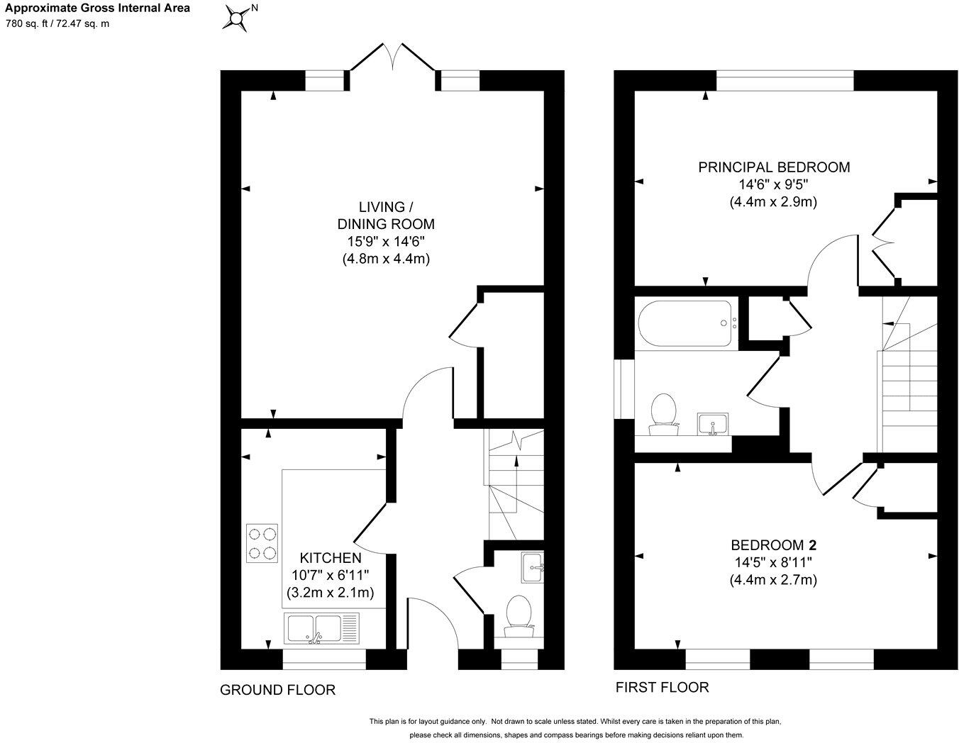 Kings Place, West End, Woking, Surrey, GU24 floorplan