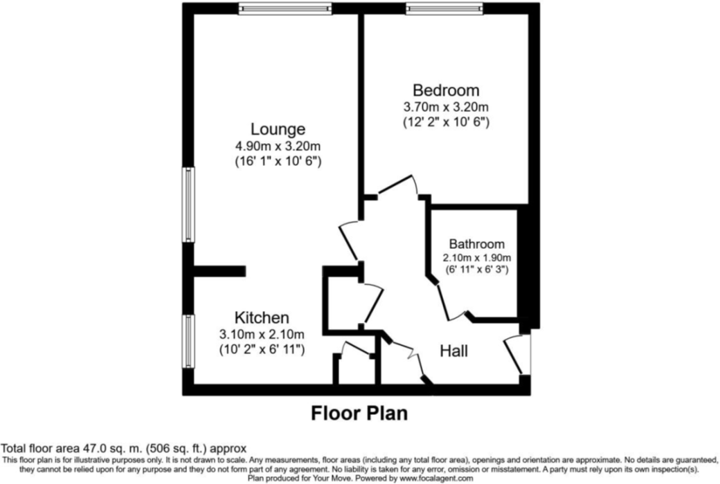 St. Peters Street, Maidstone, Kent, ME16 floorplan