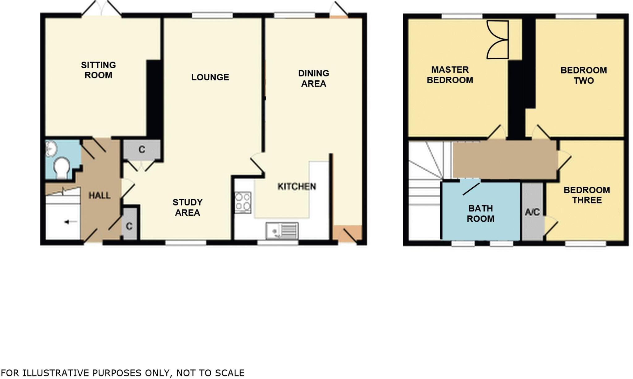 Giddywell Lane, Longdon floorplan