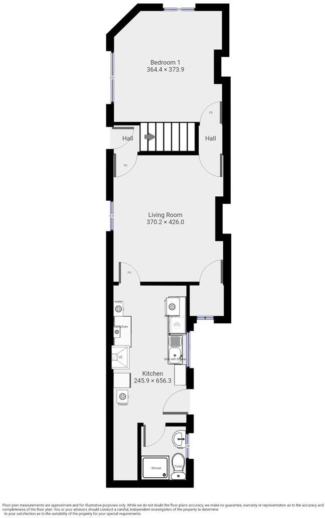 27/28 - Saxon Street - Student House floorplan