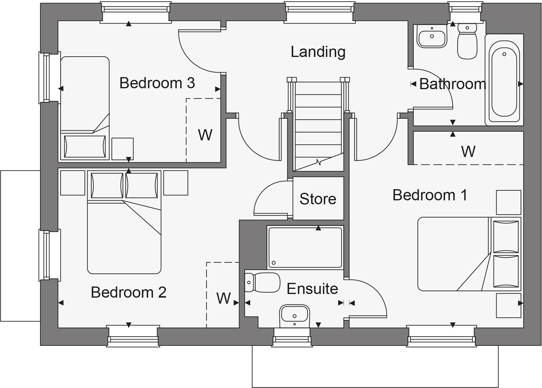 Panfield Road,
Bocking,
Braintree,
CM7 5BJ floorplan