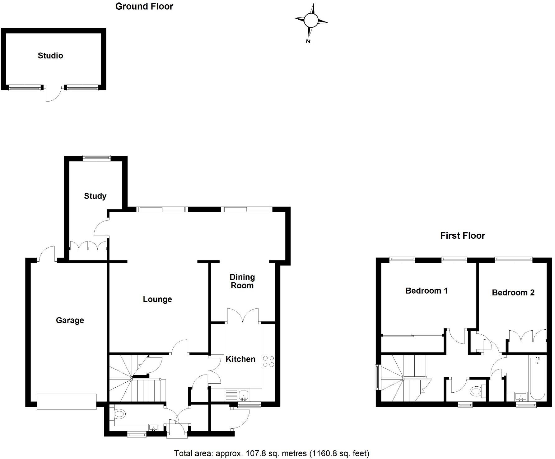 Bawdsey Close, Stevenage, Hertfordshire, SG1 floorplan