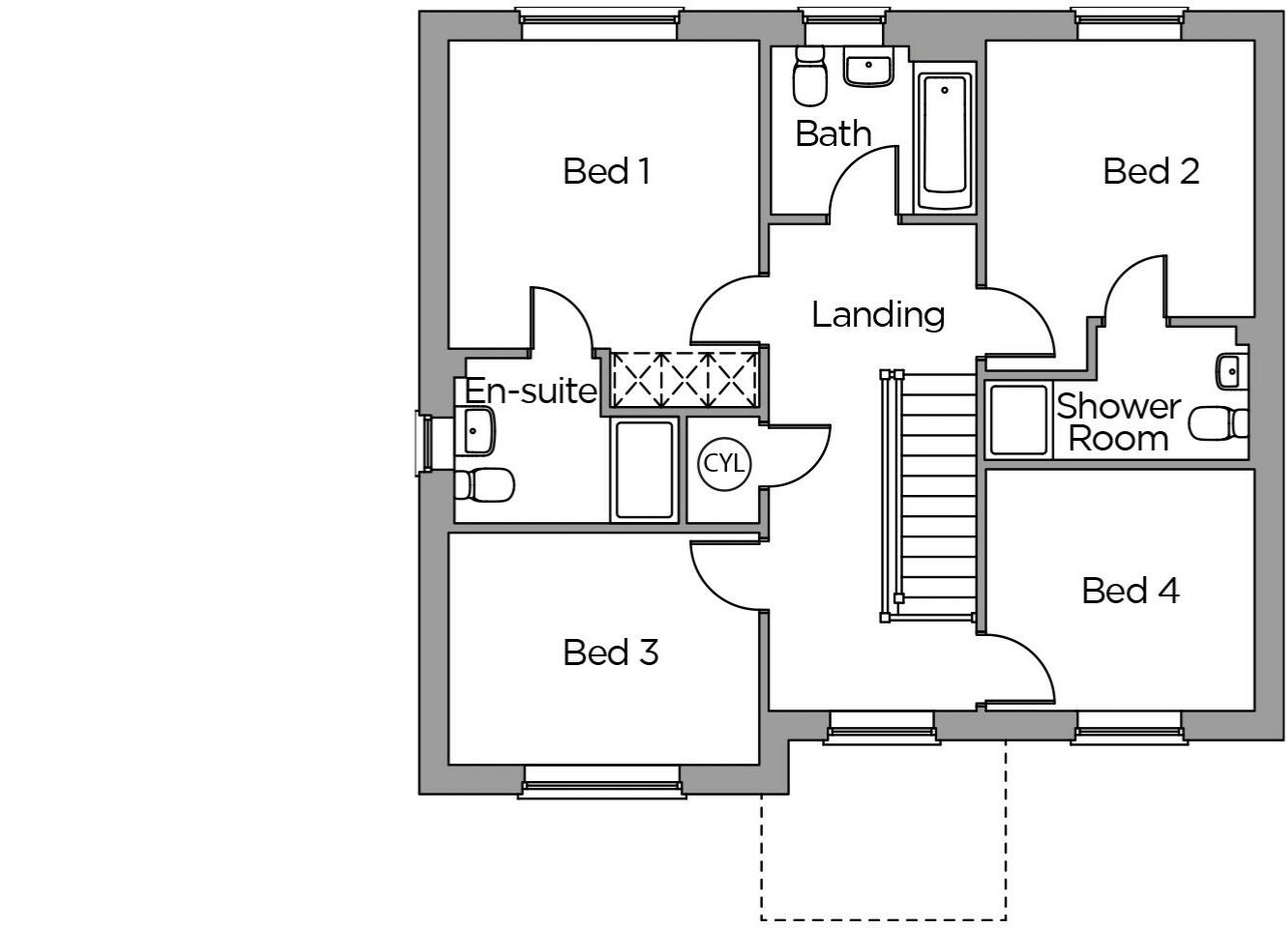 Redwood Boulevard,
Marton,
Blackpool,
FY4 floorplan