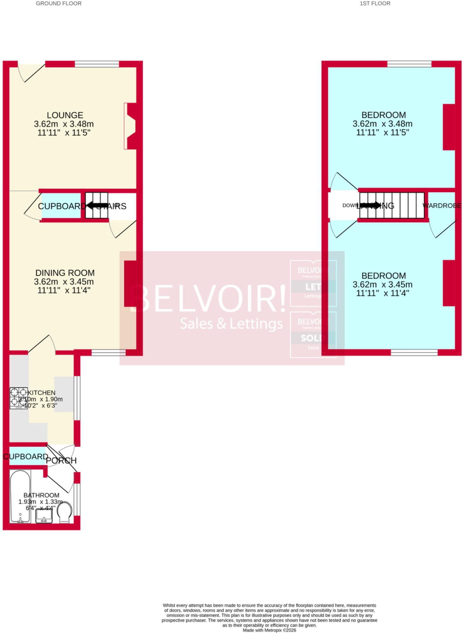 Prosser Street, Fallings Park, Wolverhampton, WV10 floorplan