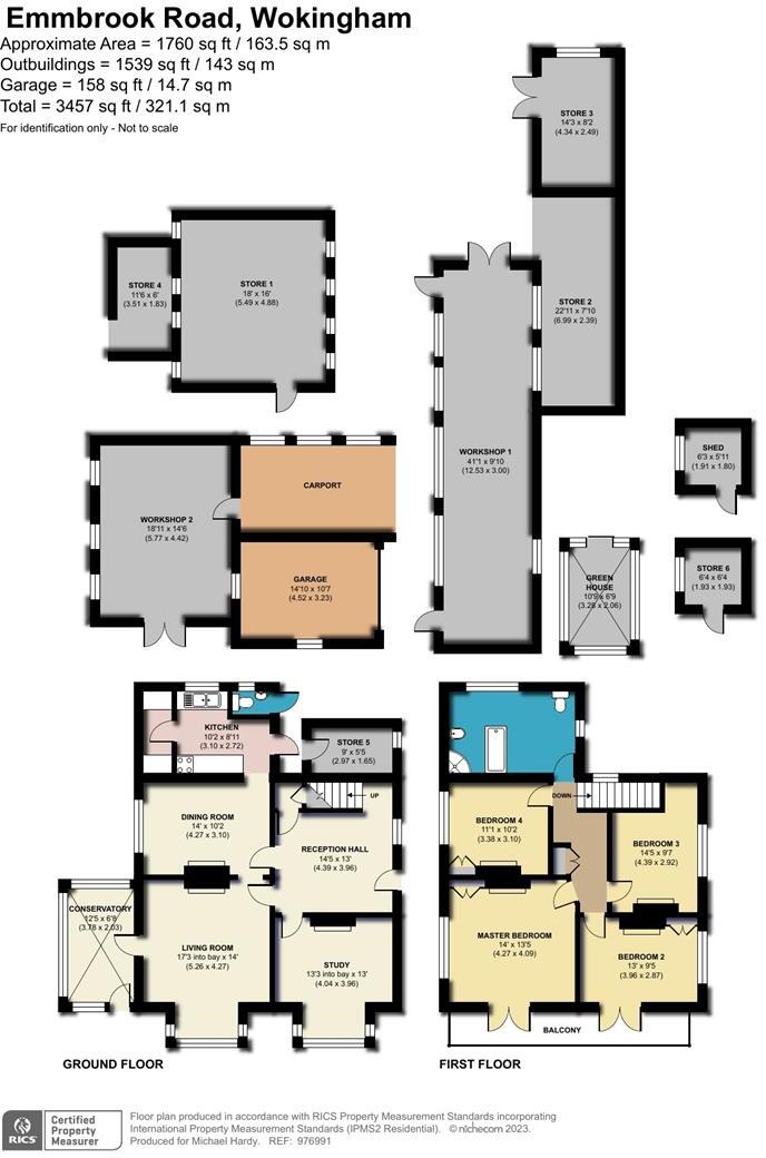 Emmbrook Road, Wokingham, Berkshire, RG41 1HF floorplan