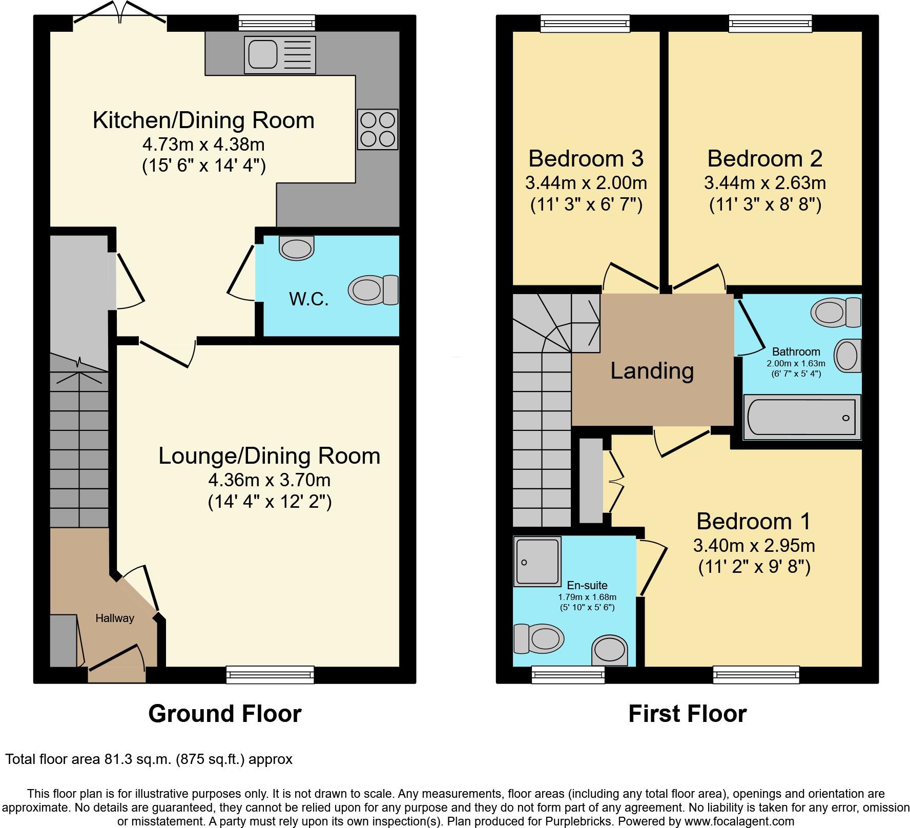 Eagle Way, Cambridge, CB24 floorplan
