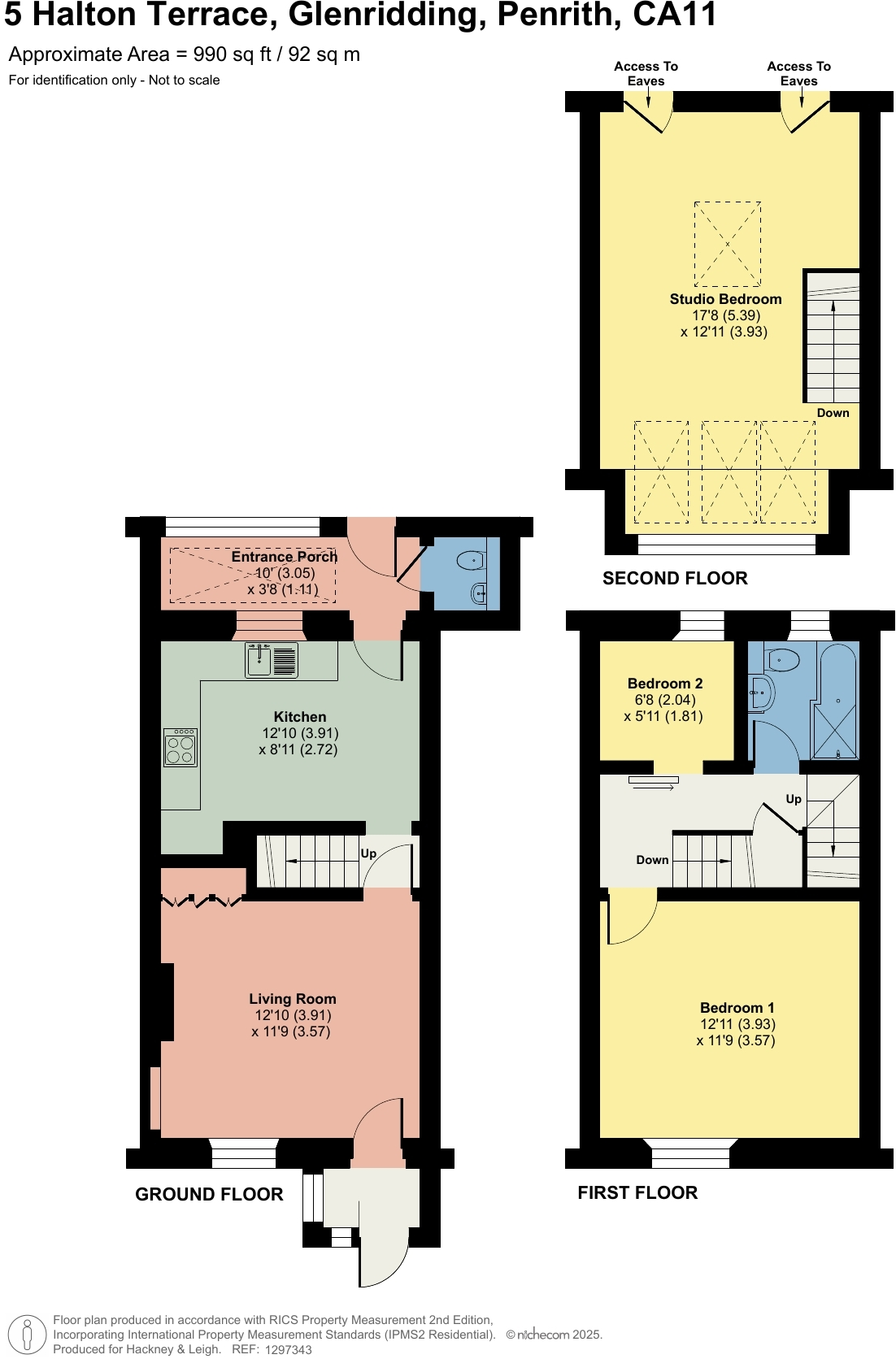5 Halton Terrace, Glenridding floorplan