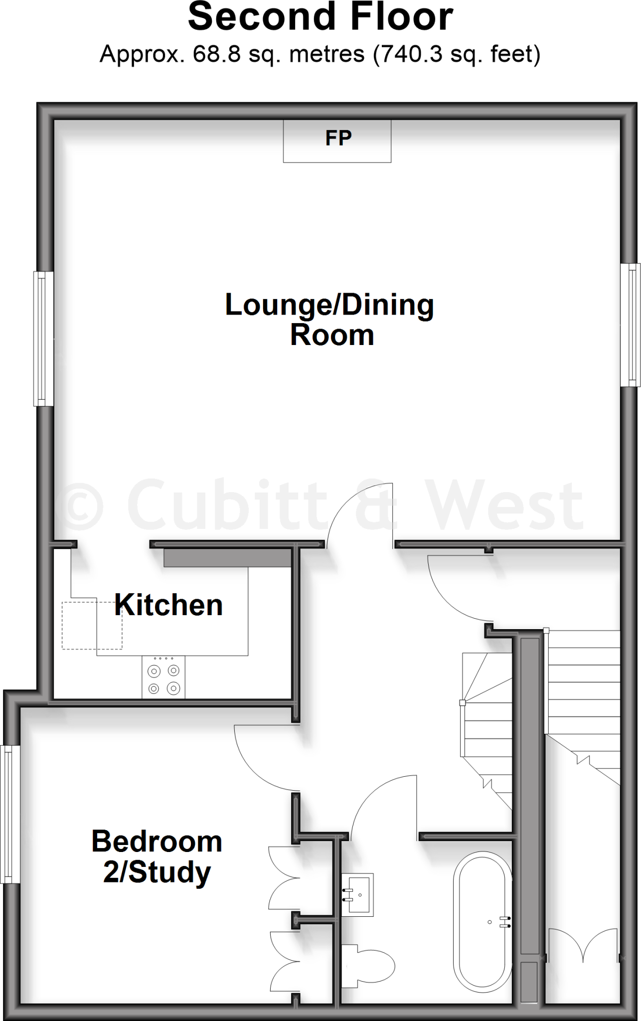 Ockley Road, Dorking, Surrey floorplan