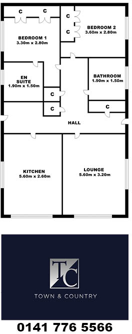 10, Oakwood Court, Stepps, G33 6FS floorplan