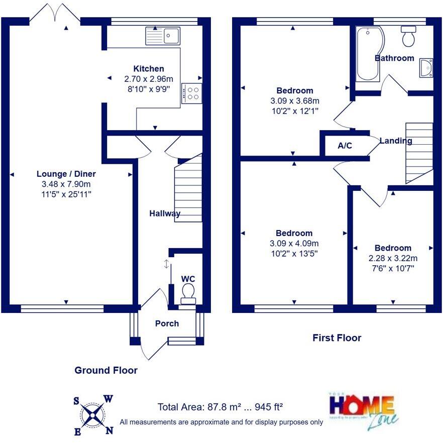 Leyside, Christchurch floorplan