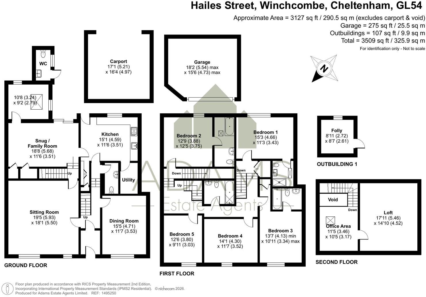 Hailes Street, Winchcombe, Cheltenham floorplan