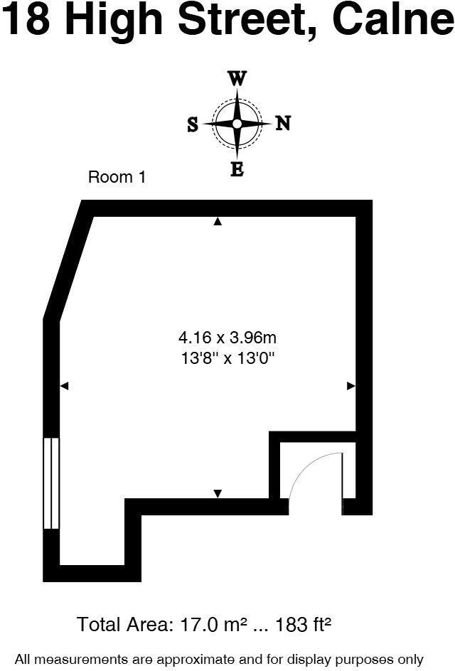 High Street, Calne, Wiltshire, SN11 floorplan