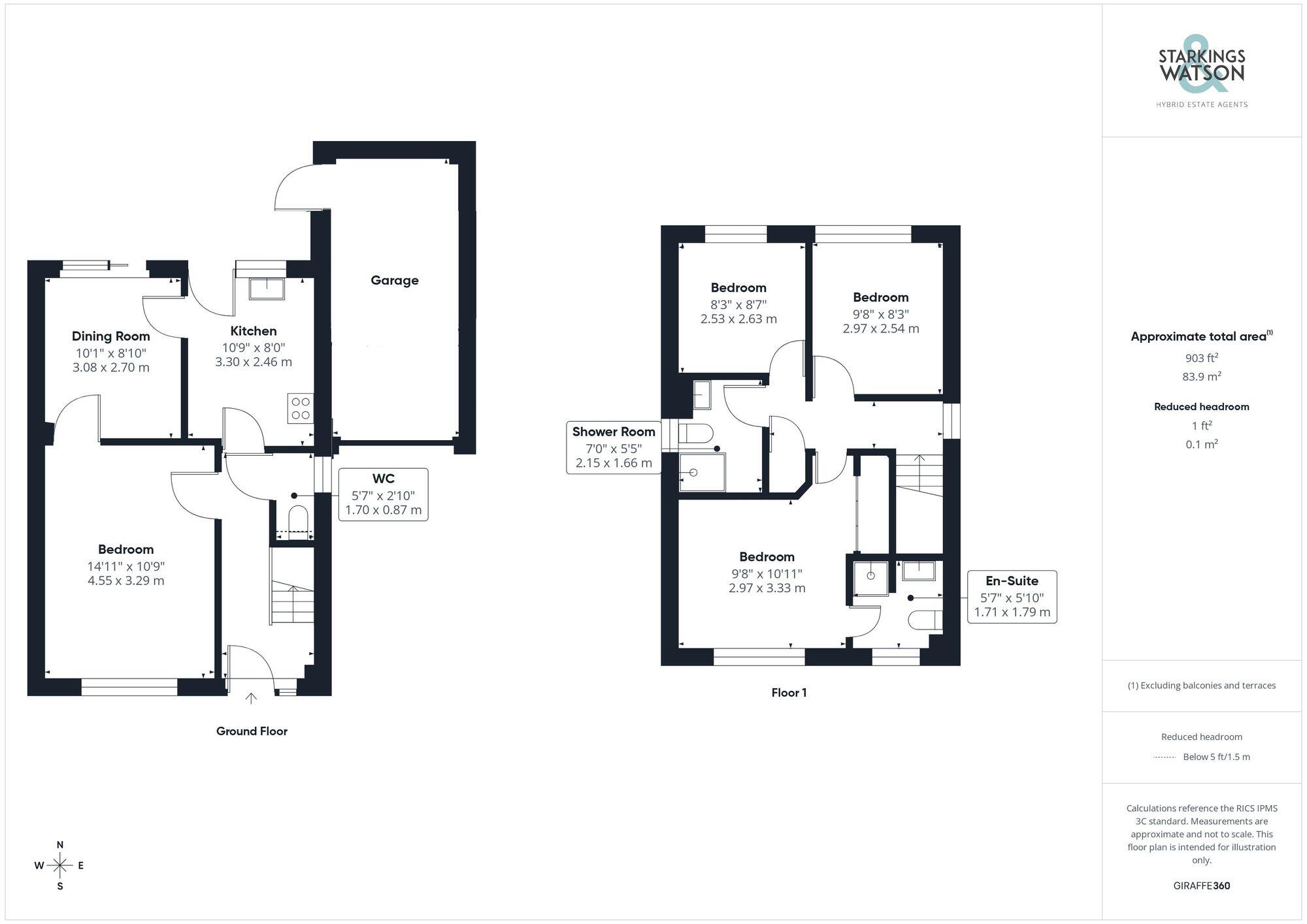 Tizzick Close, Three Score, Norwich floorplan