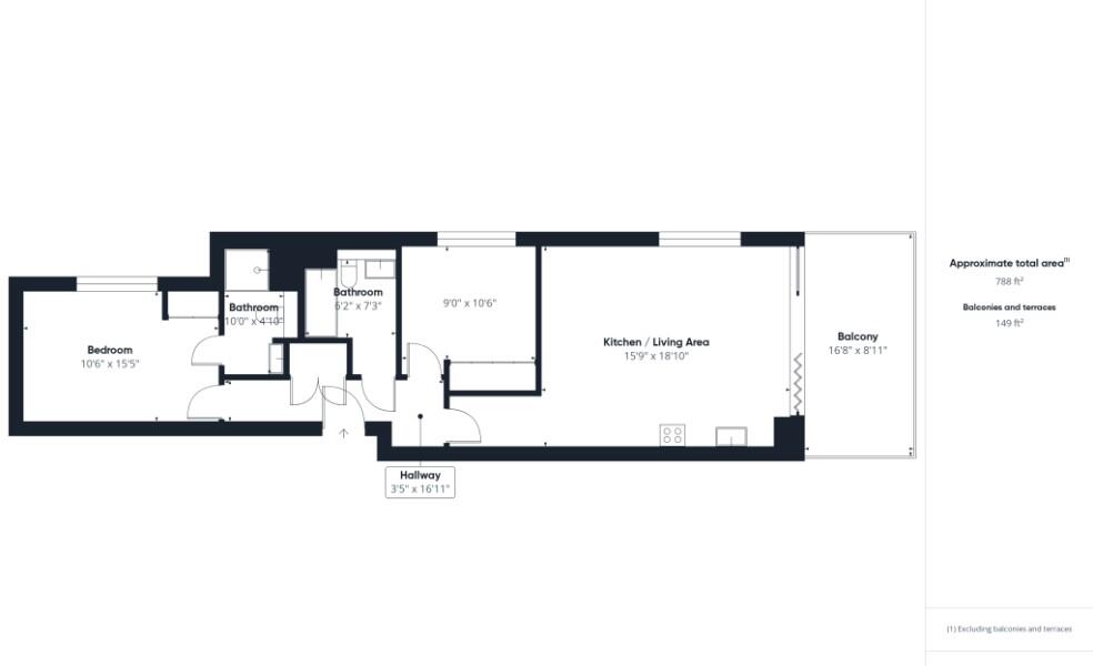 Provident House, Bridge Street, Staines-upon-Thames, Surrey, TW18 floorplan