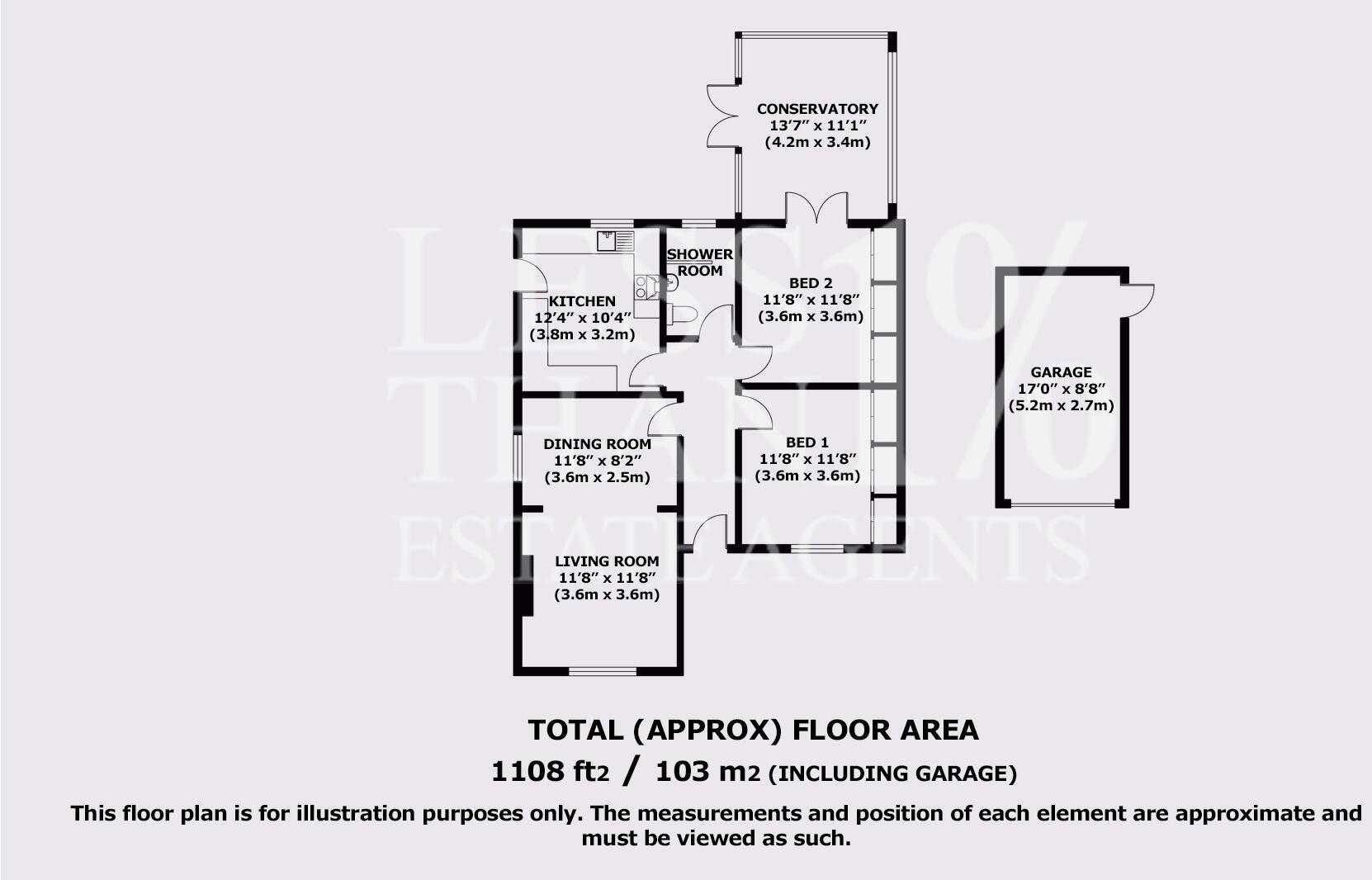Debdale Road - NN3 floorplan