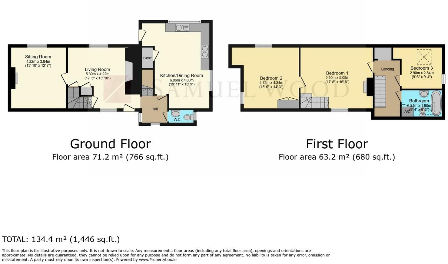 3 High Street, Clun, Craven Arms floorplan