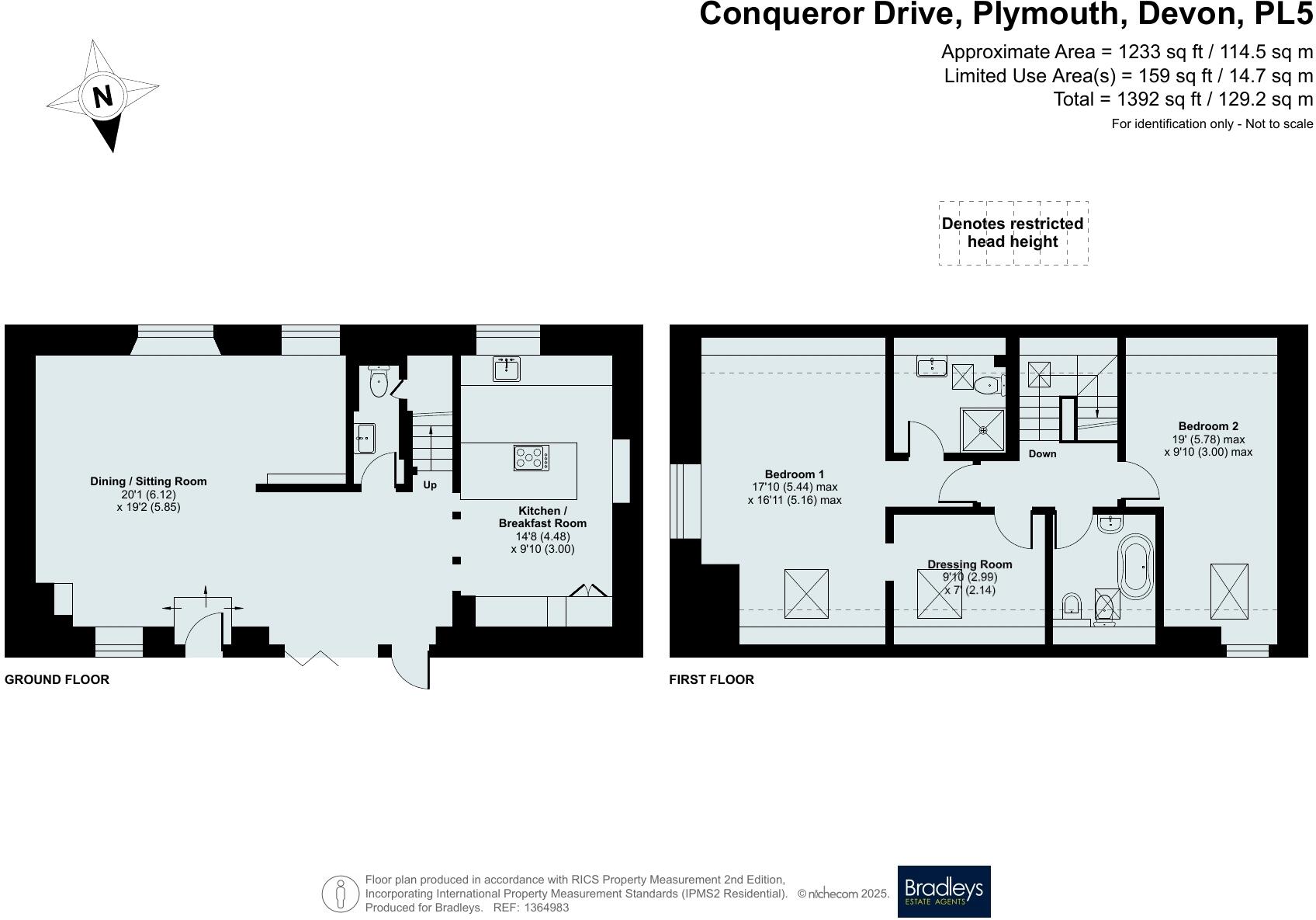 Conqueror Drive, Plymouth, Devon floorplan