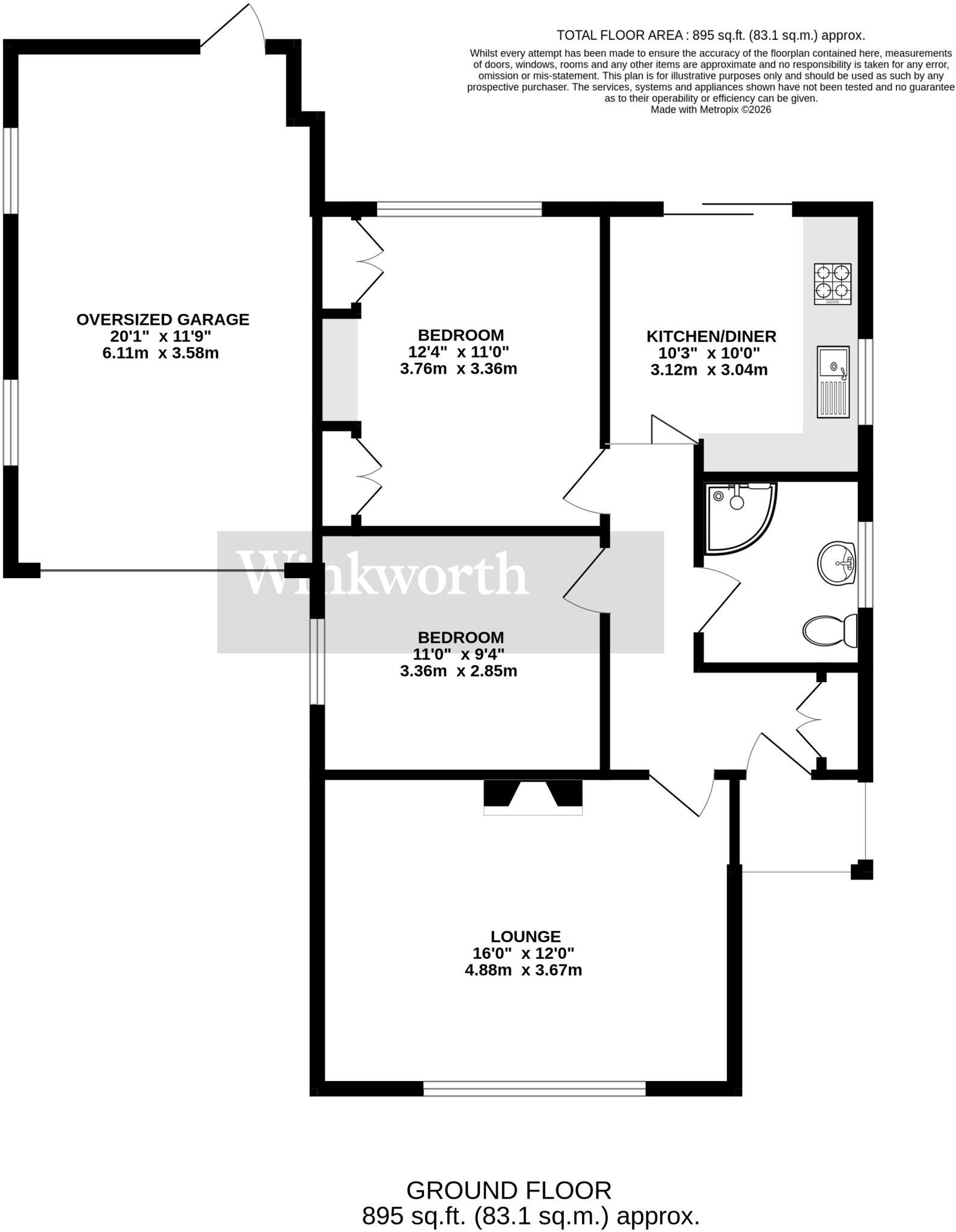 Highland Drive, Worlingham, Beccles, Suffolk, NR34 floorplan