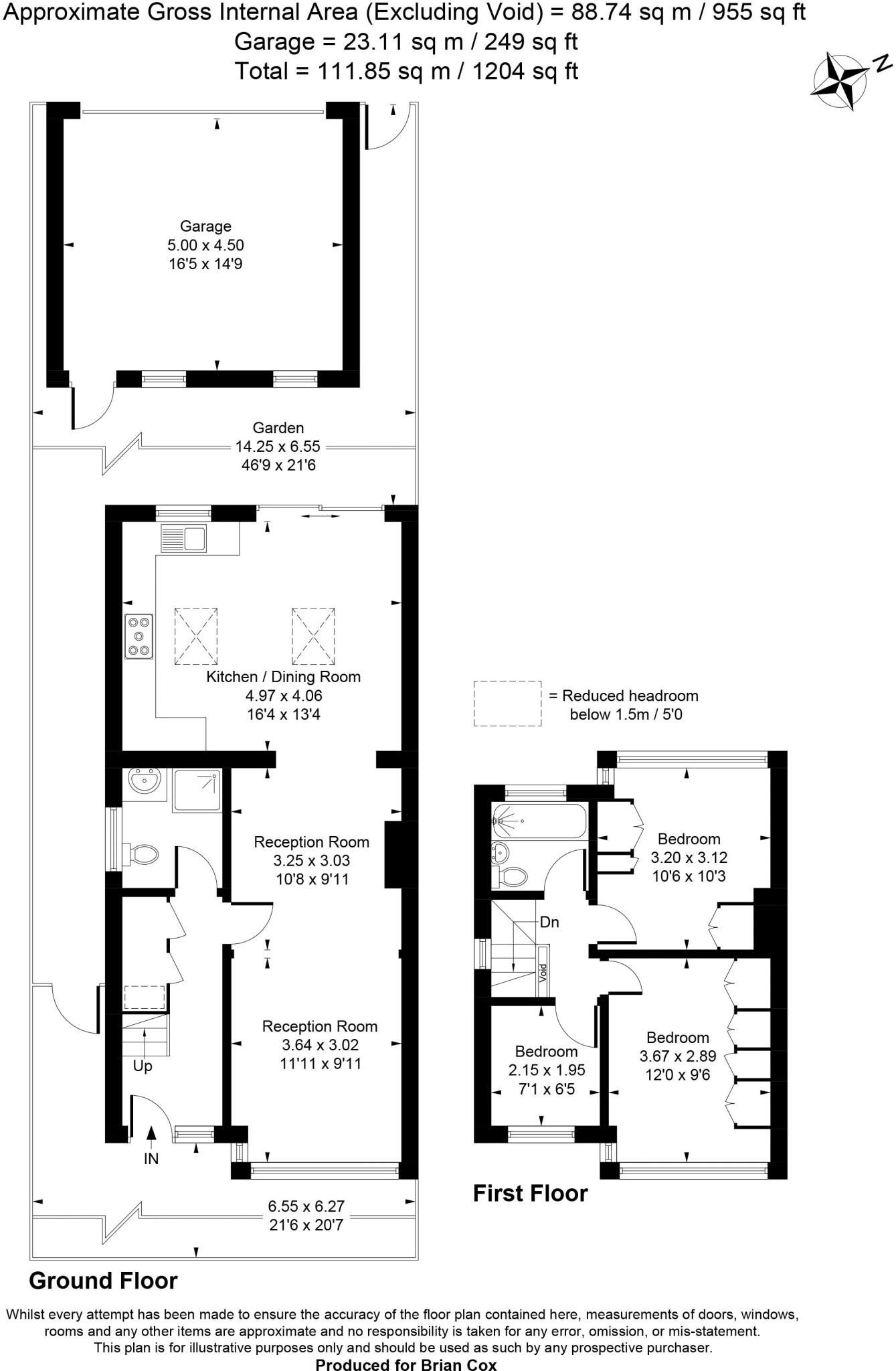 Fairholme Crescent, Hayes floorplan