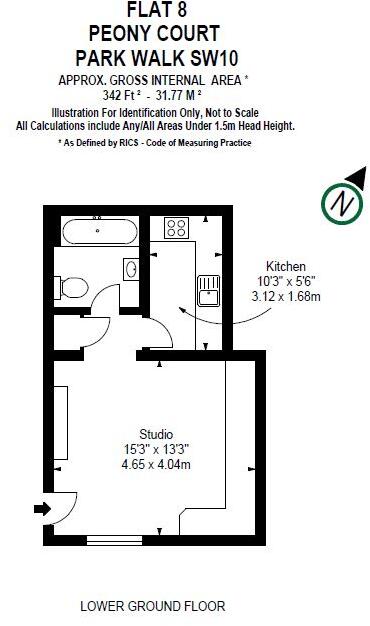 Peony Court, SW10 floorplan