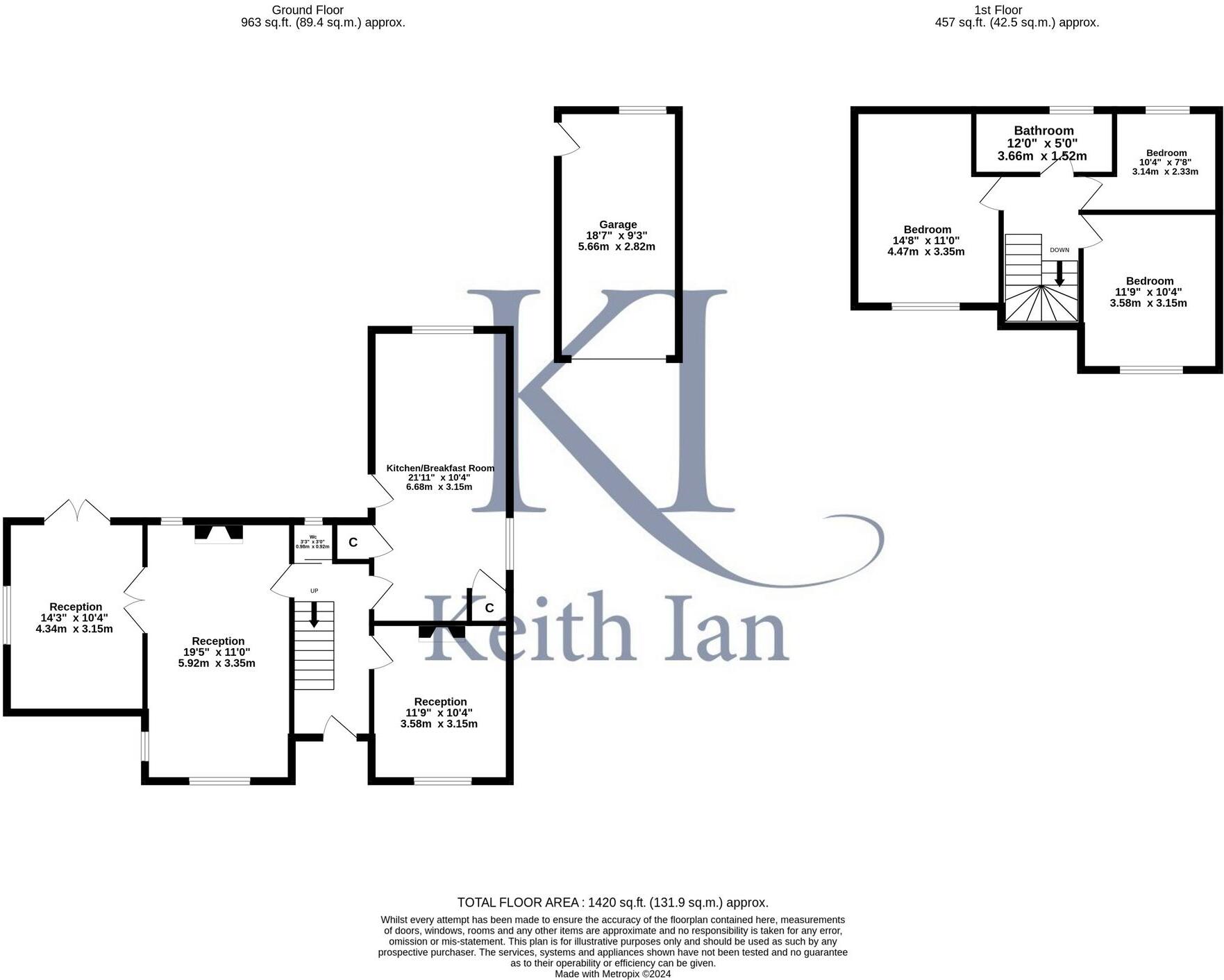 Westmill Road, Ware, SG12 floorplan
