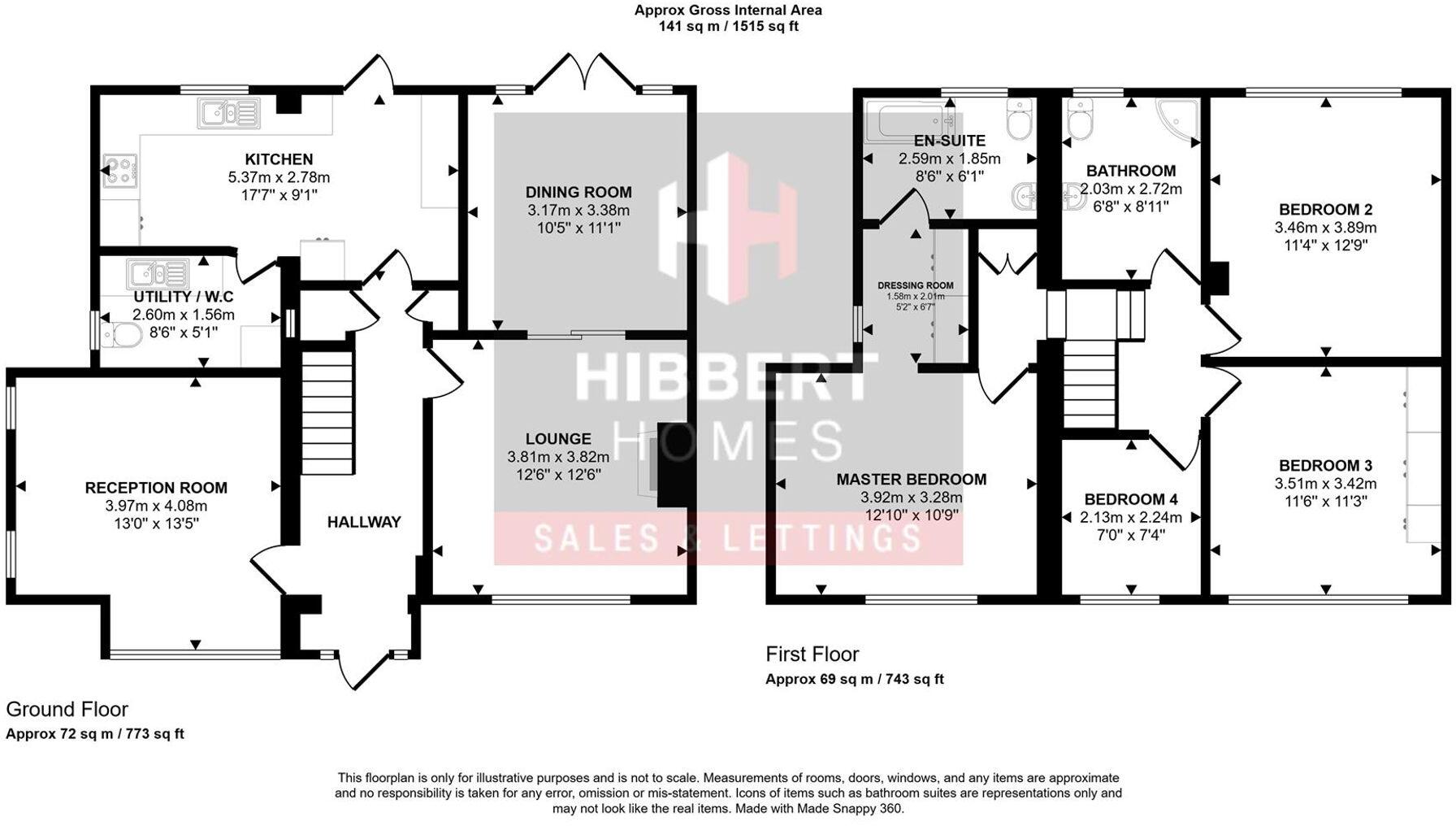 Kenmore Road, Sale, M33 floorplan