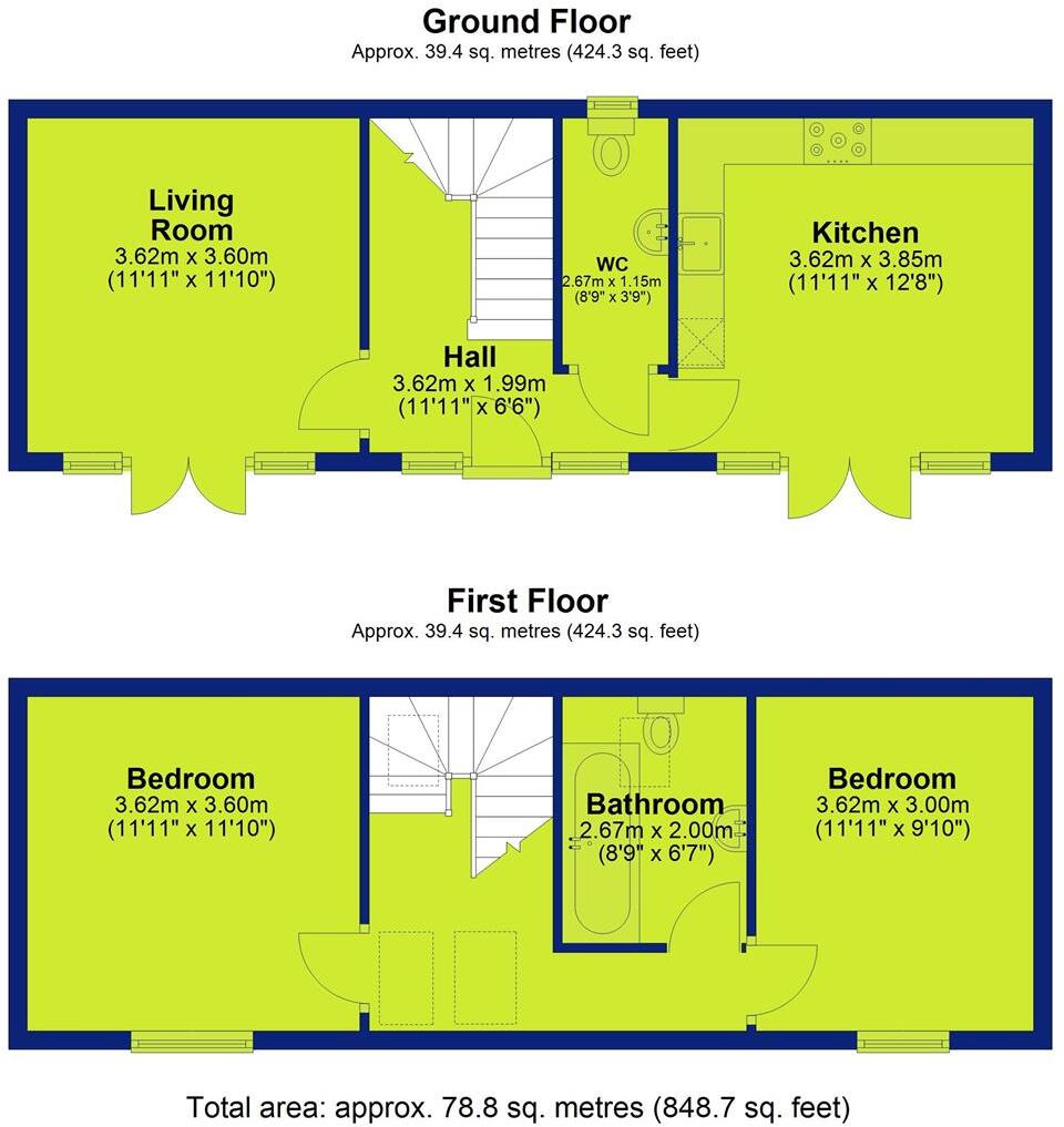 Magdala Road, Mapperley Park floorplan